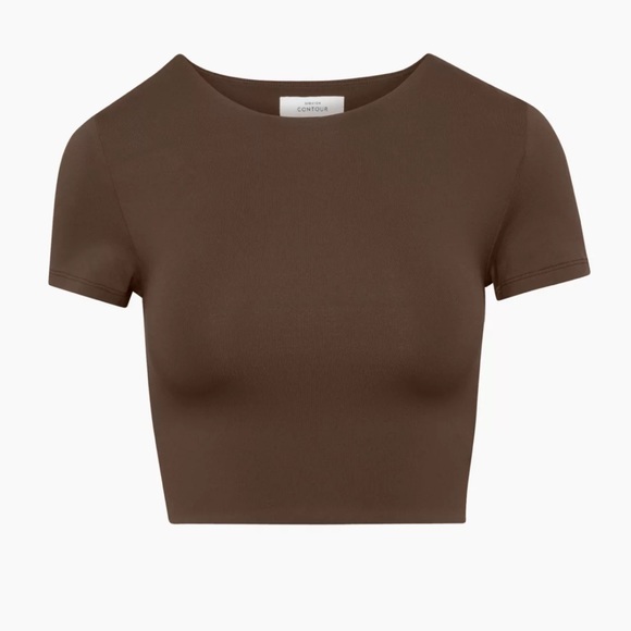 aritzia babaton contour crew cropped t-shirt - Picture 2 of 2